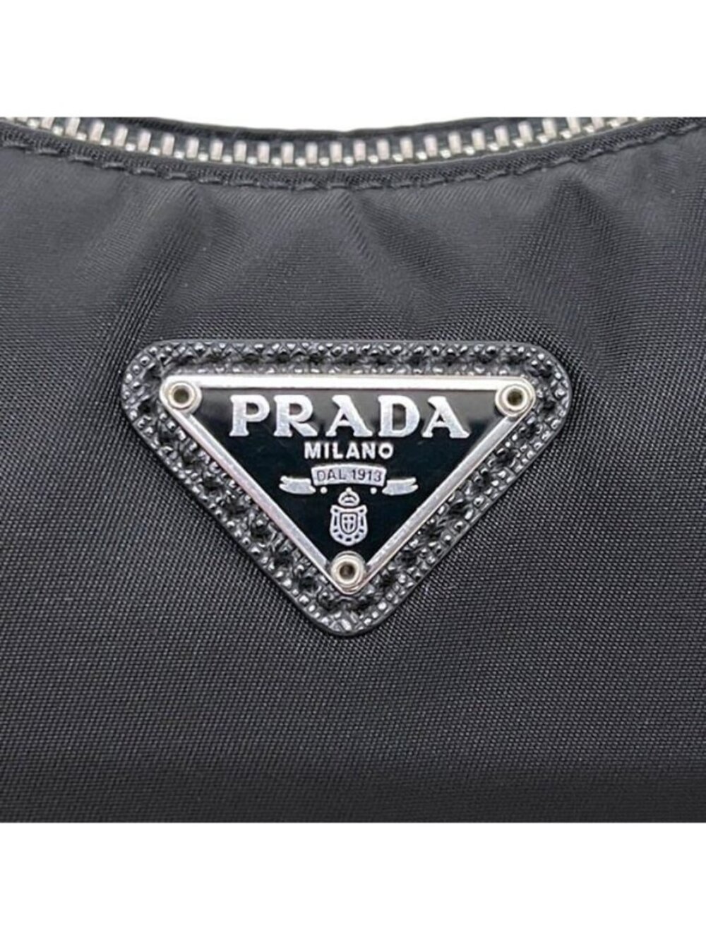Prada Pouch 2-Way Black Nero Re-Nylon Shoulder Bag Nylon - Picture 6 of 10